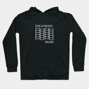 Following Films White Logo Hoodie